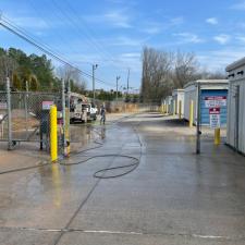 Commercial Pressure Washing at Coal Mountain Storage in Forsyth County